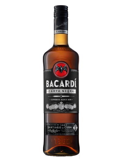 BACARDI CARTA NEGRA 1L