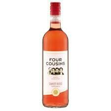 FOUR COUSINS SWEET ROSE 75CL