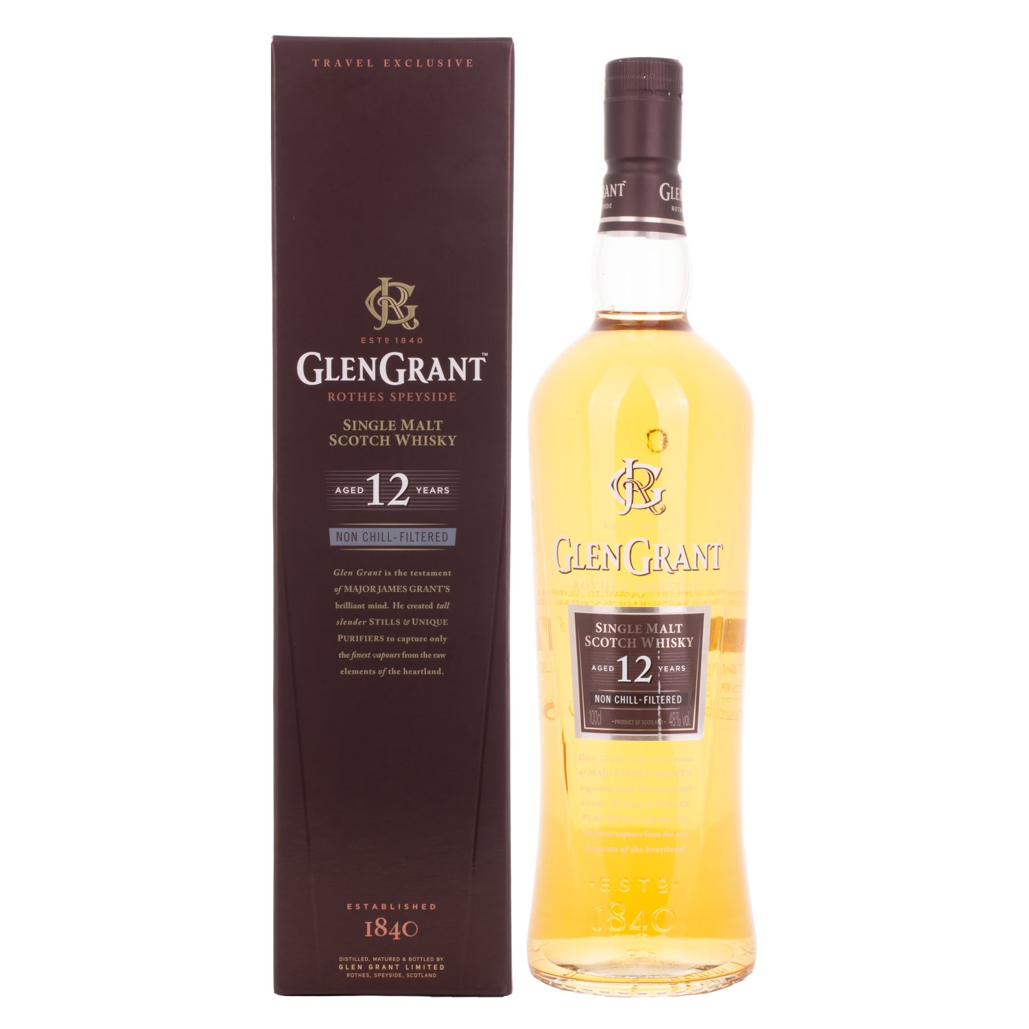 GLEN GRANT 12 YRS 1L