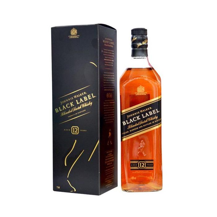 J. WALKER BLACK LABEL 1L