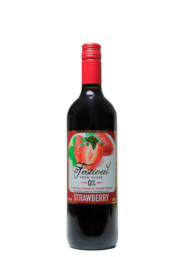 Festival From Cuvee 0% Strawberry 75CL