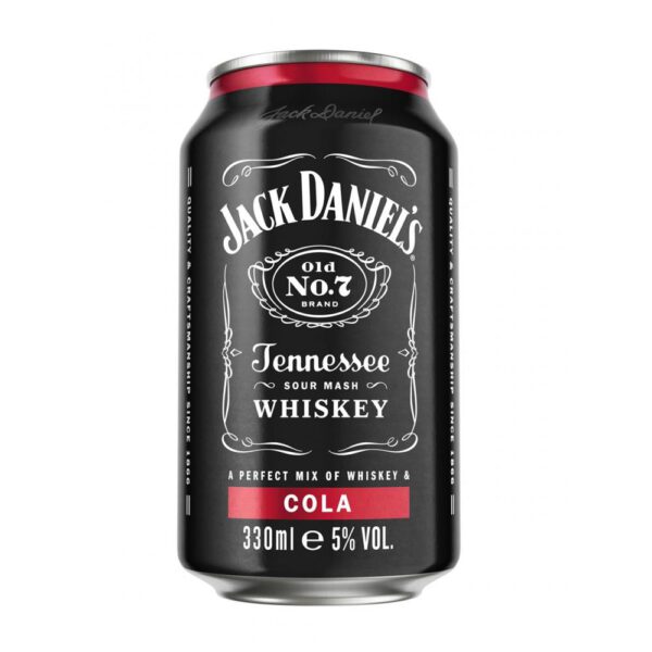 Jack Daniels And Cola 5% 33CL