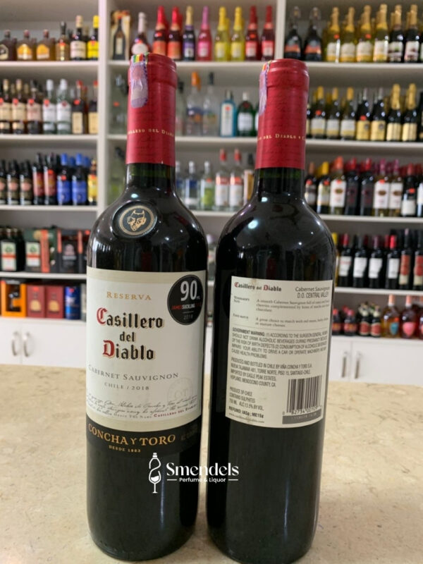 CASILLERO DIABLO CAB SAUV 75CL