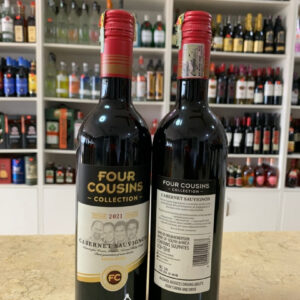 FOUR COUSINS CABERNET SAUVAGNION 75CL