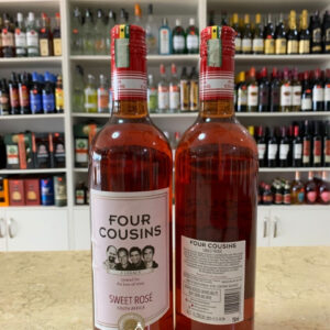 FOUR COUSINS SWEET ROSE 75CL
